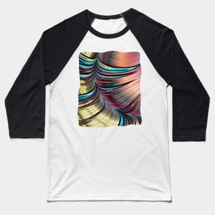 Rainbow Slinky Baseball T-Shirt